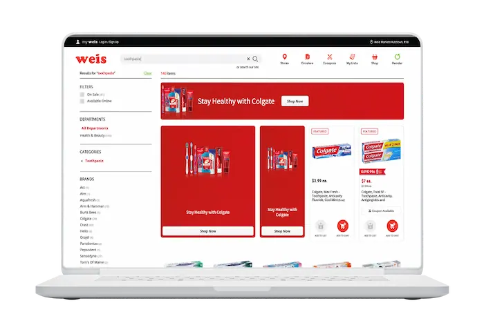 Colgate ad mockup by da weis